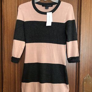 French Connection Striped Sweater Dresses Size 6